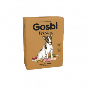 Gosbi FRESKO  Dog turkey & chicken 375 g